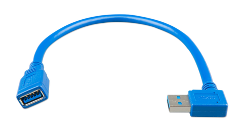 USB extension cable 0.3m one side right angle (for Color Control in wall mount enclosure)