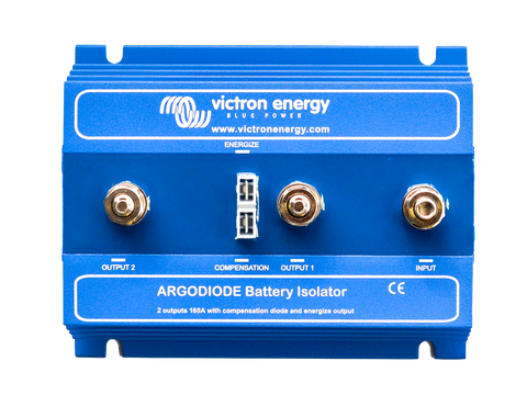 Argo Diode Battery Isolator 1602AC 2 batteries 160A