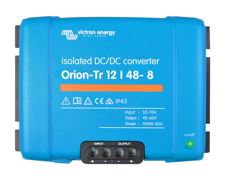 Orion-Tr 12/48-8A (380W) Isolated DC-DC Converter