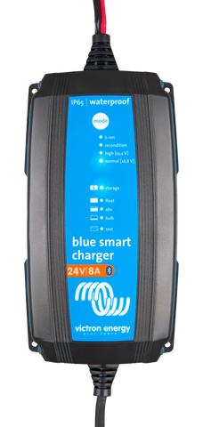 Blue Smart IP65 Charger 24/8 + DC connector AU/NZ Plug