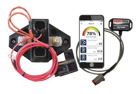 SG205 - Battery Monitor Kit, 12V-48V, with Gateway, No Display