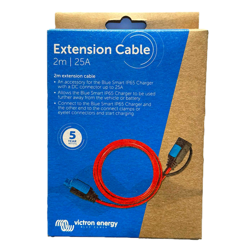 2 meter extension cable 25A