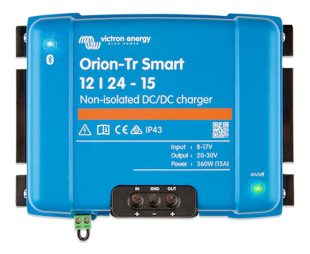 Orion-Tr Smart 12/24-15A (360W) Non-Isolated DC-DC charger