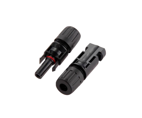 Solar connector pair MC4, 1x Male/1x Female