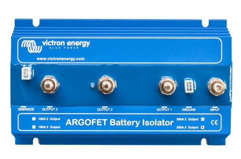 Argo FET Battery Isolator with Alternator Energiser terminal 2003 3 batteries 200A