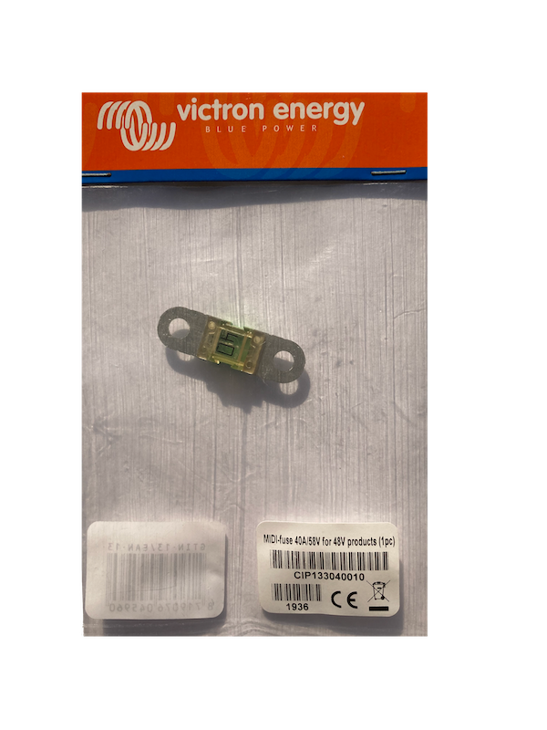 MIDI-fuse 40A/58V for 48V products