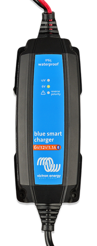 Blue Smart IP65 Charger 6V/12V-1.1 + DC connector (AU/NZ)