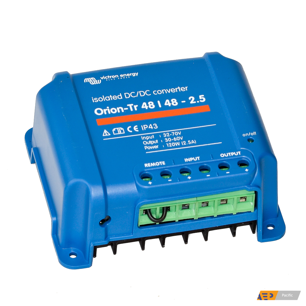 Orion-Tr Isolated 48/48-2.5A (120W) Converter