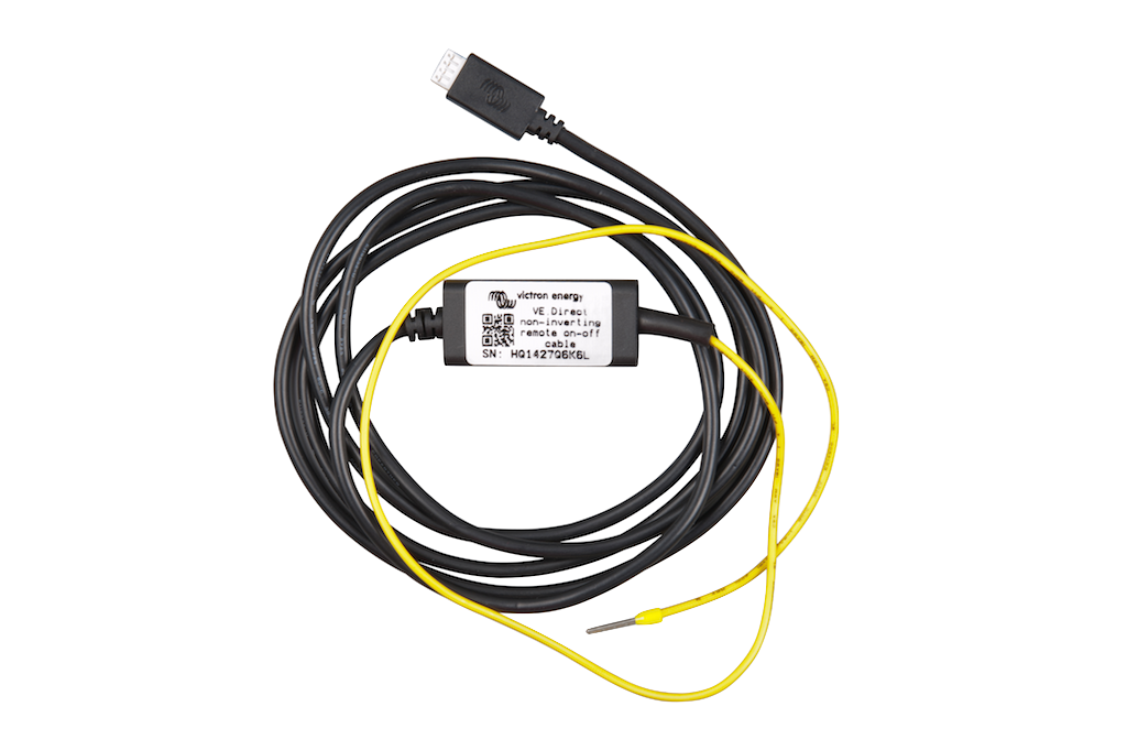 VE.Direct non inverting remote on-off cable