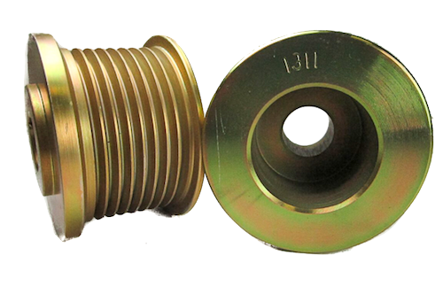 1311 - Pulley K-8, 2.4" (serp.) Cummins 17mm