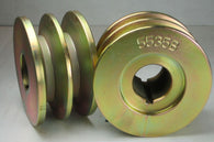 Pulley  Dual, 2.7" x 1/2" V .875"