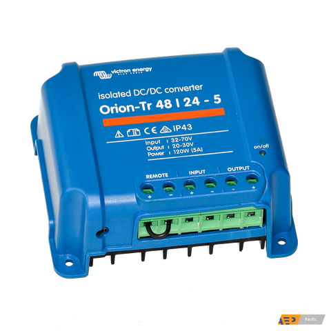 Orion-Tr Isolated 48/24-5A (120W) Converter