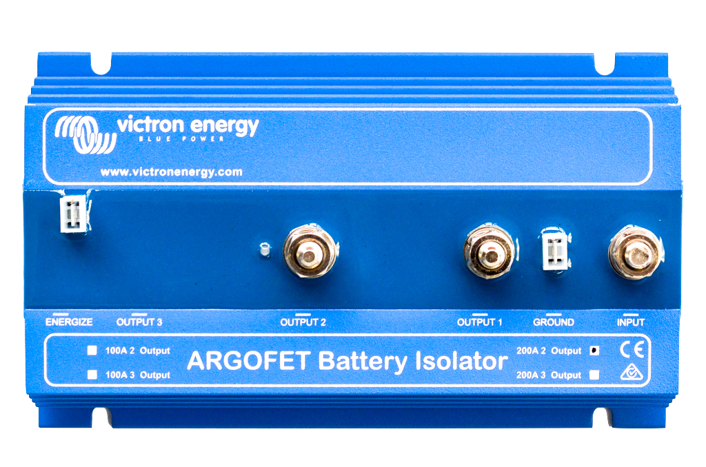 Argo FET Battery Isolator with Alternator Energiser terminal 2002 2 batteries 200A