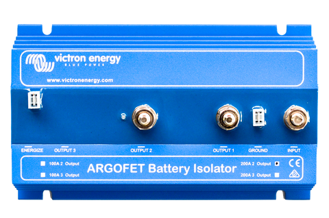 Argo FET Battery Isolator with Alternator Energiser terminal 2002 2 batteries 200A