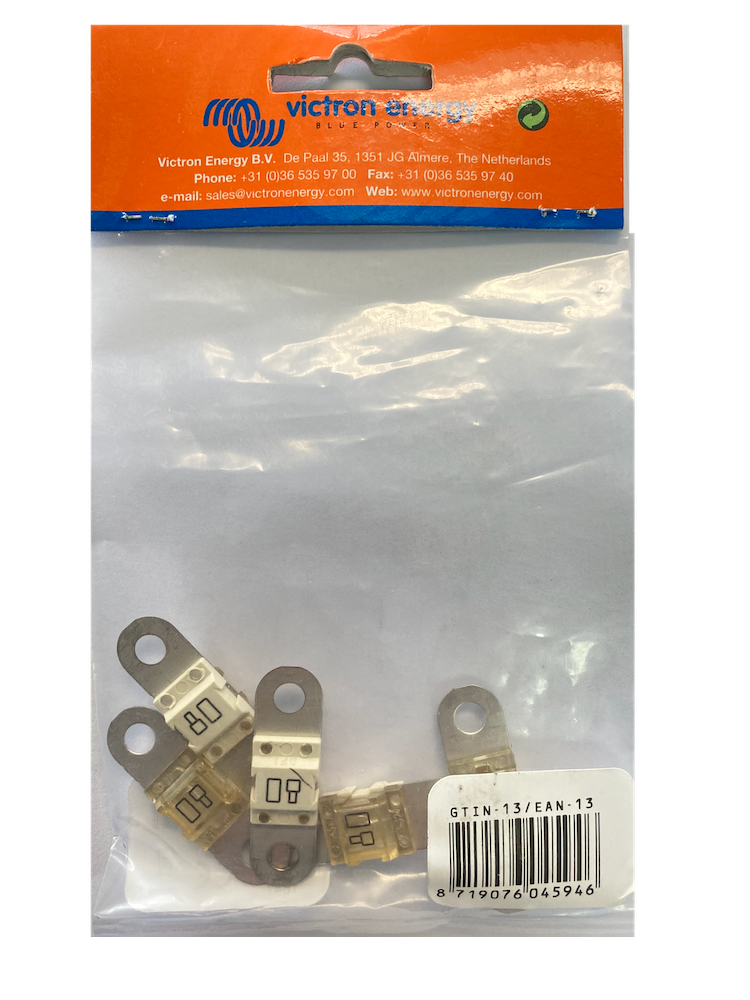 MIDI-fuse 80A/32V (Pack of 5)