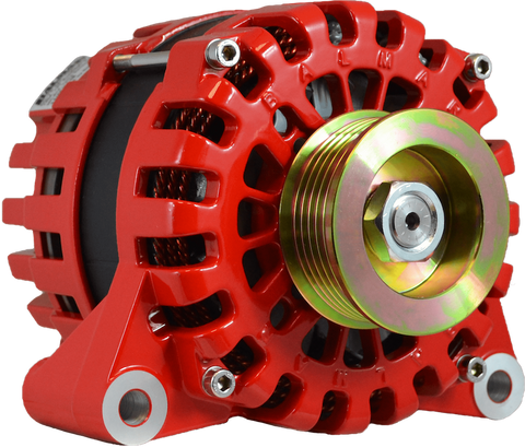 XT-VT-170-IR - Alternator, XT Series for Wakeboats, 170A, 12V, Vortec Mount, K6 Serpentine Pulley, Case Ground, Internal Regulator