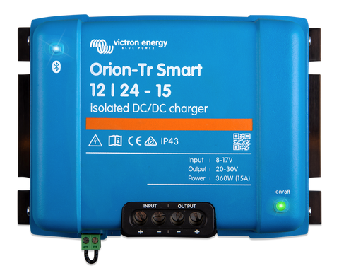 Orion-Tr Smart 12/24-15A (360W) Isolated DC-DC charger