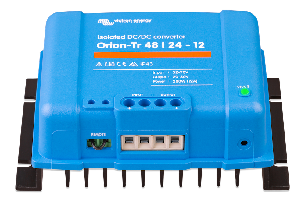 Orion-Tr Isolated 48/24-12A (280W) Converter