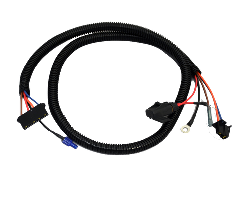 Wiring Harness, 94 Series, 24v, Black Tee-Style Field/Stator Plug
