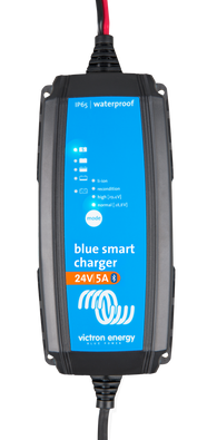 Blue Smart IP65 Charger 24/5 + DC Connector AU/NZ Plug