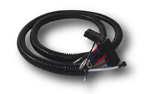 Wiring Harness, 6-Series, AT-Series & 9-Series: 12v, Gray Field/Stator Plug, 120″ Long